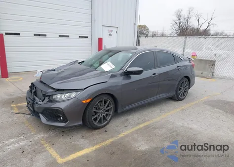2017 Honda Civic Si from USA, damaged, VIN 2HGFC1E53HH705637
